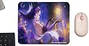 Credit Printing & Merchandise | Honkai Star Rail | HSR | XXL Mouse Pad (280 x 580 x 3 mm) / Small Mouse pad (220 x 175 x 3 mm) Gaming, Office, Personal Use | Fanmade (Black Swan, S) gallery image
