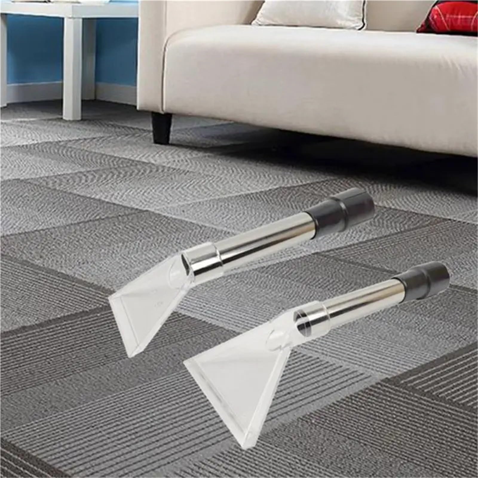 Cepillo Universal for aspiradora, Escoba for Lavado de Coche, Cabezal de Boquilla de succión Plana, Compatible con sofá, Asiento de Coche, Alfombra, Suelo, 38mm(L)