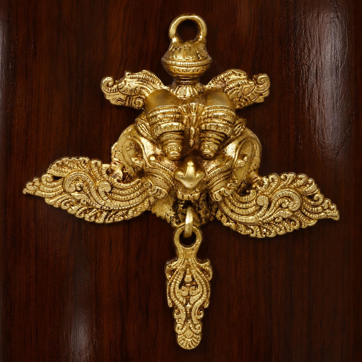 Heurtoir de porte en laiton Artvarko Yali contre le mauvais œil 19cm