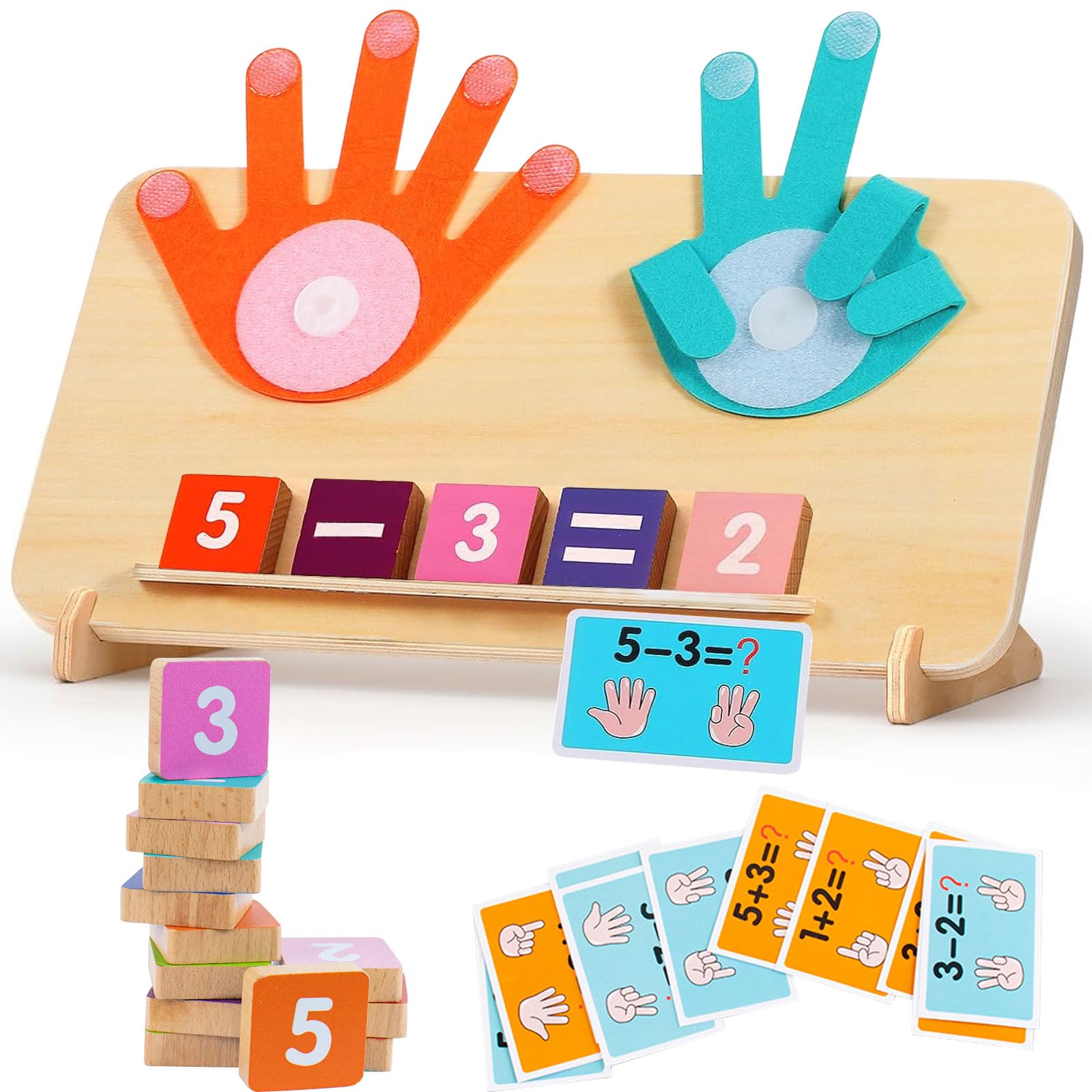 Natureich Montessori telraam wiskunde 1-100 getallen bord voor jongens en meisjes, kinderen vanaf 3 jaar, educatieve sorteer bord, houten speelgoed te leren tellen, wiskunde telraam, motoriek, getallen