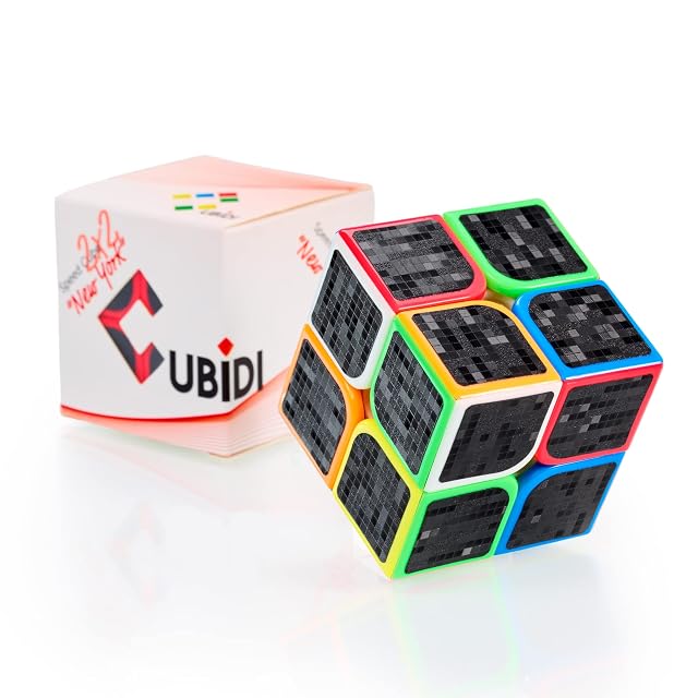 CUBIDI Cubo de Magico 2x2, Cubo de Velocidad con propiedades giratorias optimizadas para cubicar rapido