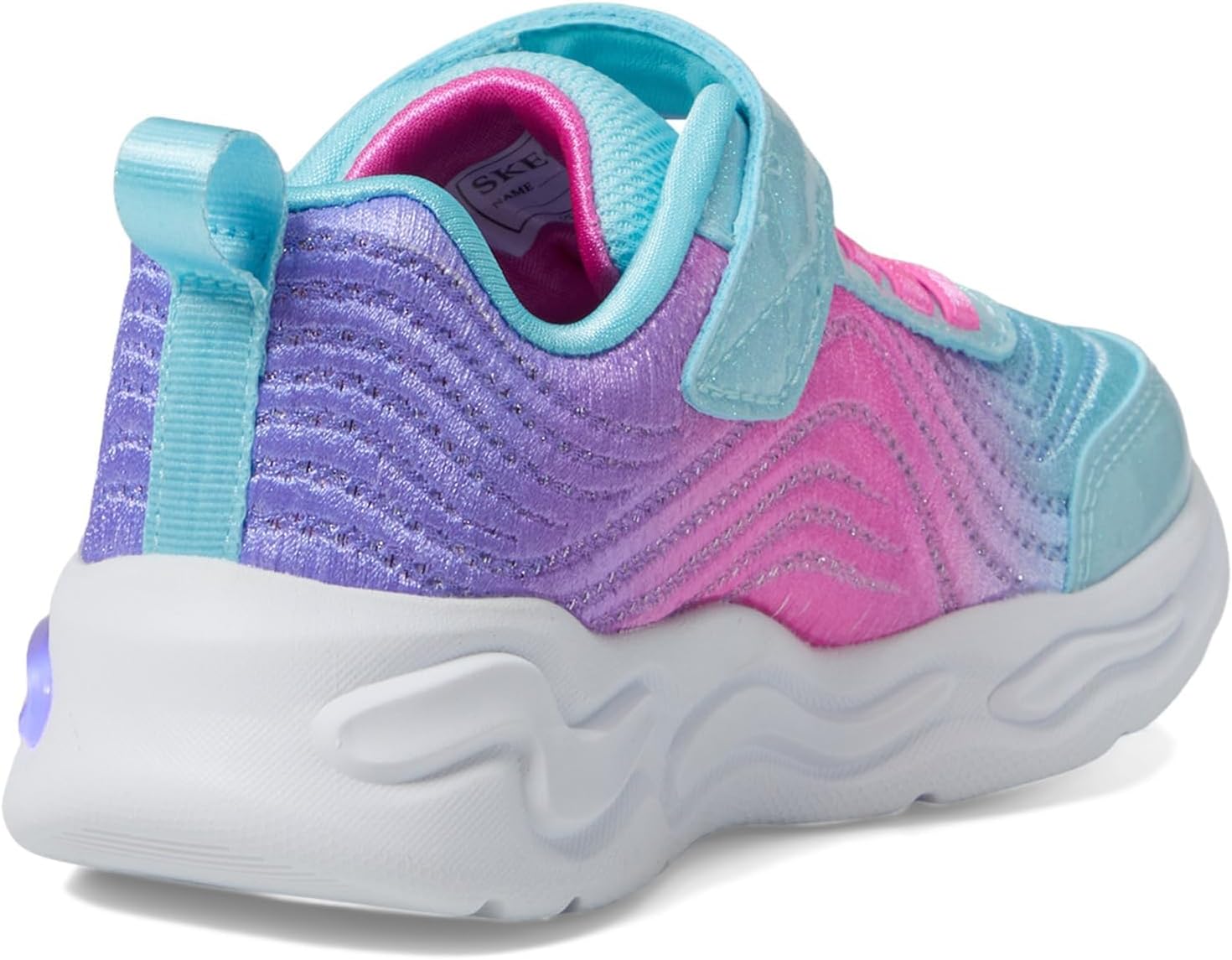 Skechers Unisex-Child Wavy Beams Sneaker - Image 5