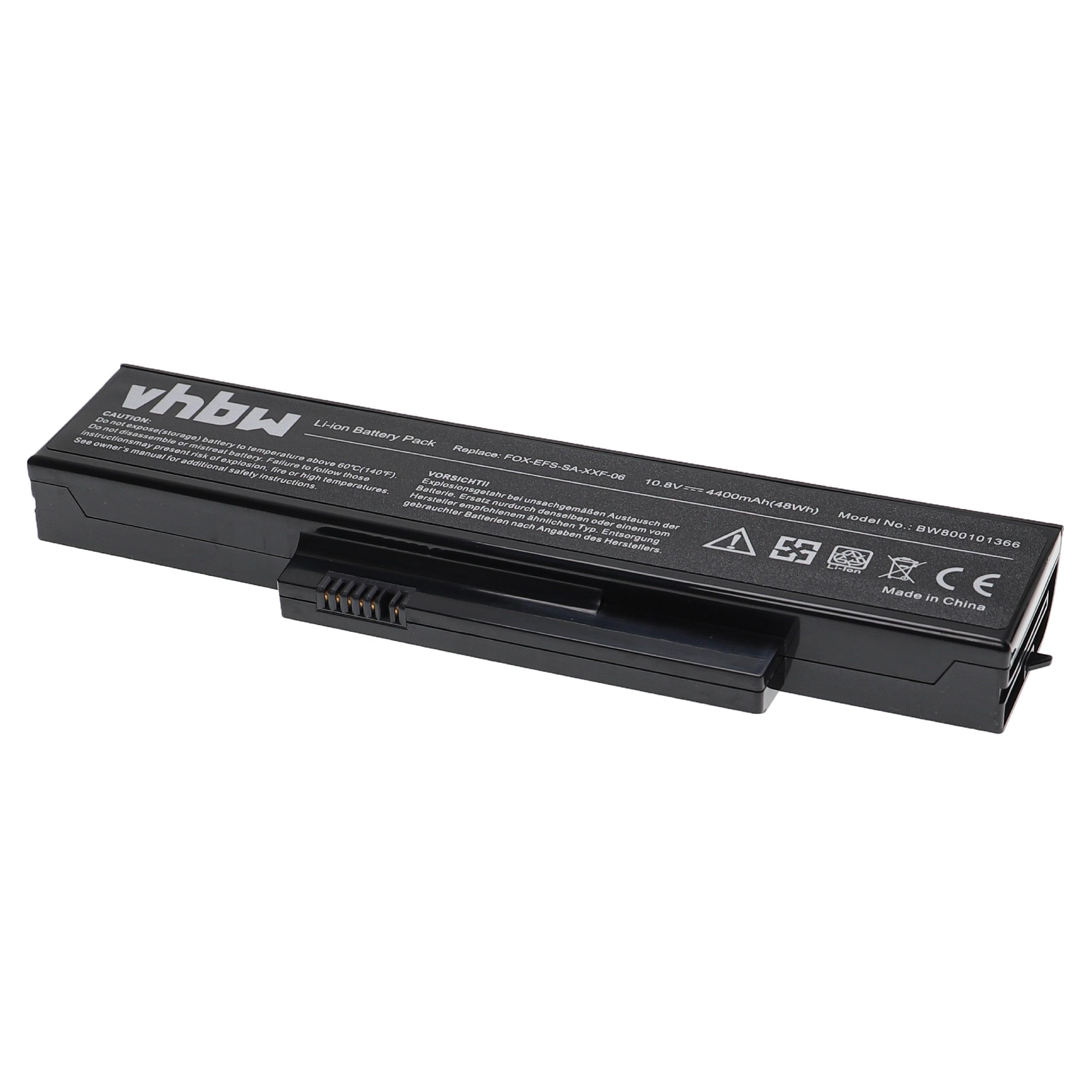 AKKU 4400mAh für Fujitsu-Siemens Lifebook LH522 PH50/C PH50/E PH521