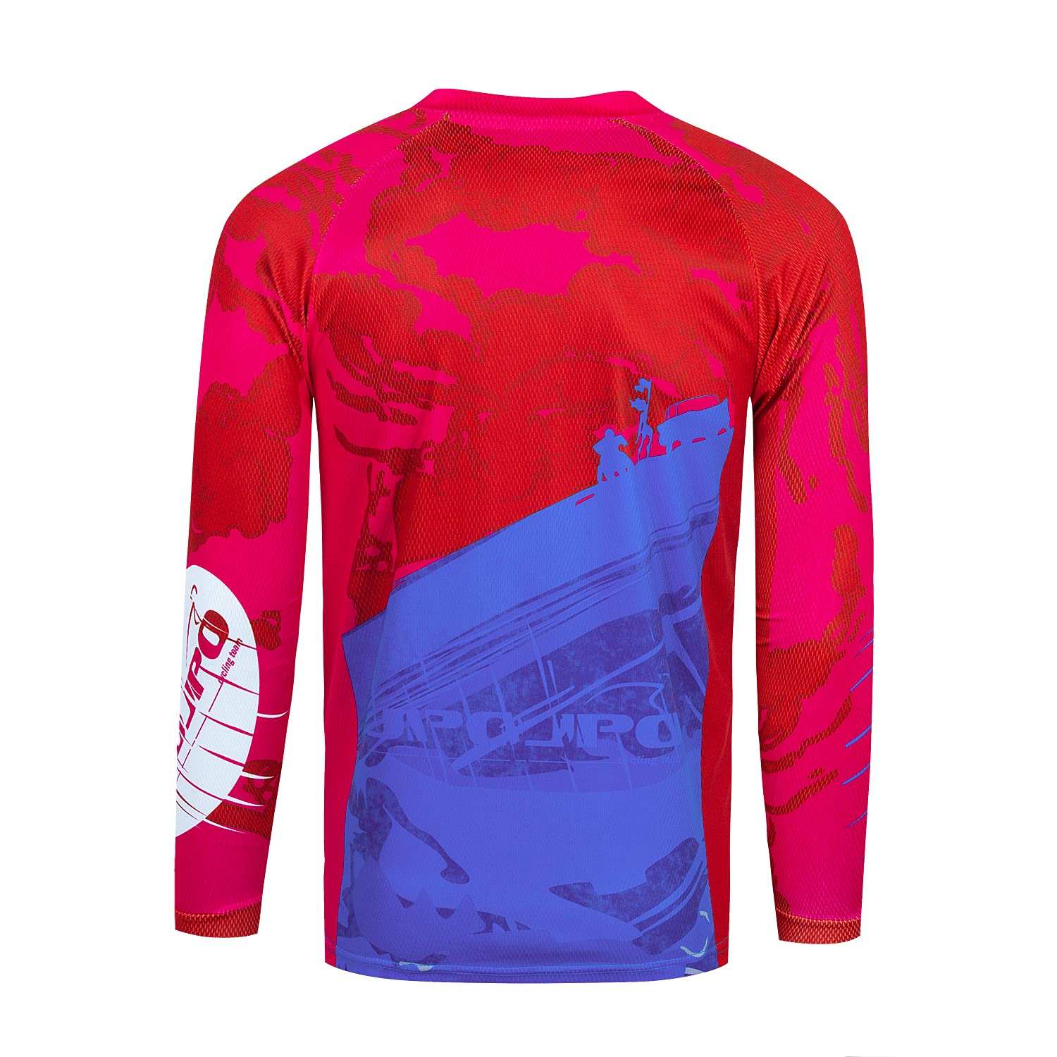 Kids Cycling Jersey Downhill Shirts 4-14 Years for Girls Boys Clothing Long Sleeve Powersports Teenagers Mountain Bike MTB Child Quick Dry Bicycle BMX Tops