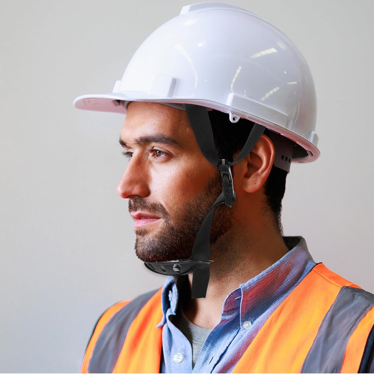 2pcs Hard Hat Chin Strap Helmet Chin Strap for Safety Use and Material Suitable for Outdoor Activities and
