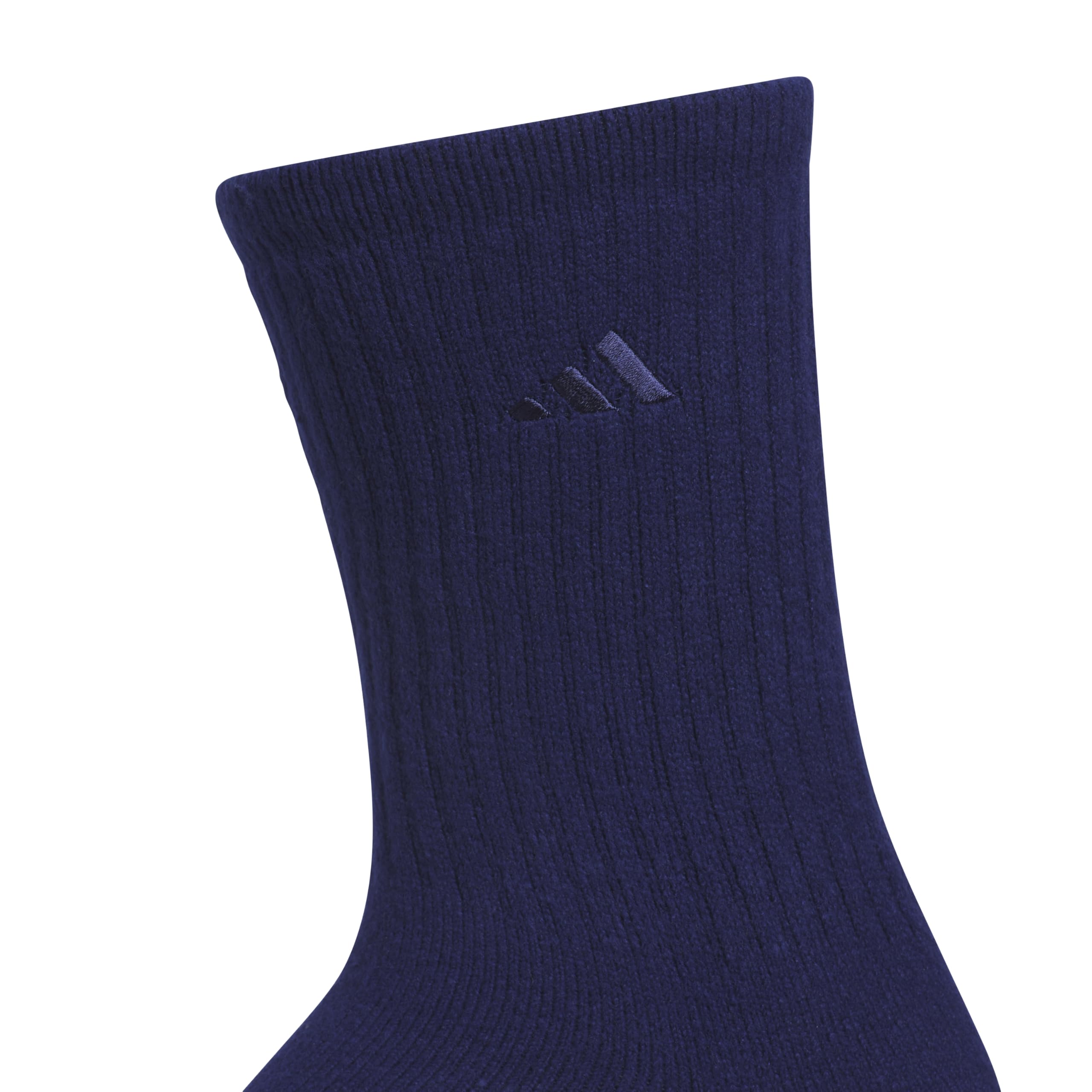adidas Calcetines acolchados cómodos para hombre, paquete de 3 unidades, azul oscuro/marrón calcáreo/hiedra verde aurora, talla L (paquete de 3)