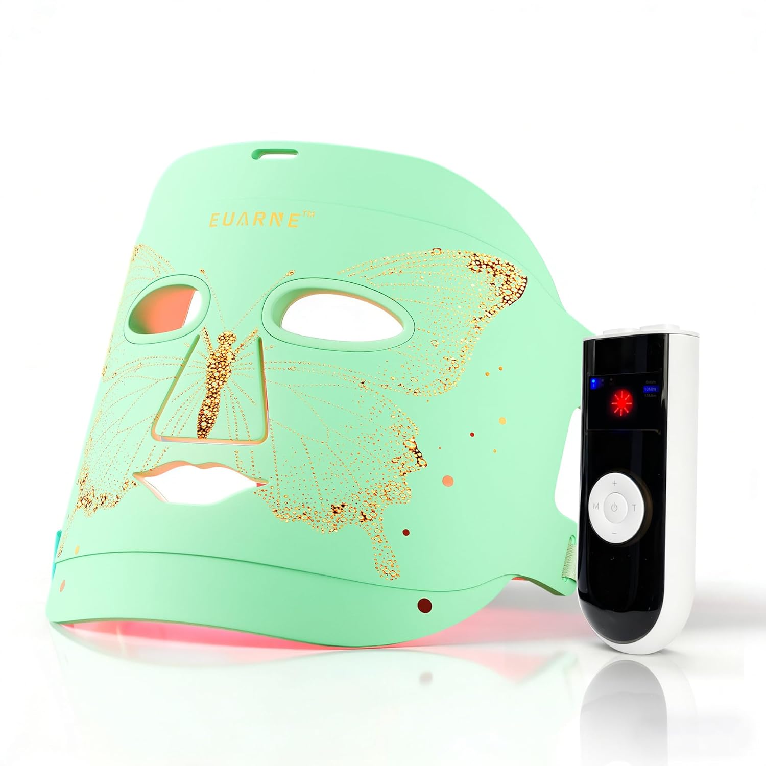 LED Face Mask Light Therapy Red Light Therapy for Face 324 LEDs and 4 Modes Light Therapy Mask