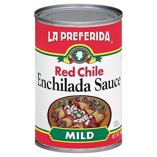 Miniatura 3 de La Preferida Salsa de enchilada roja, suave (salsa mexicana auténtica para enchiladas, burritos, tacos y comidas mexicanas clásicas), sin MSG ni