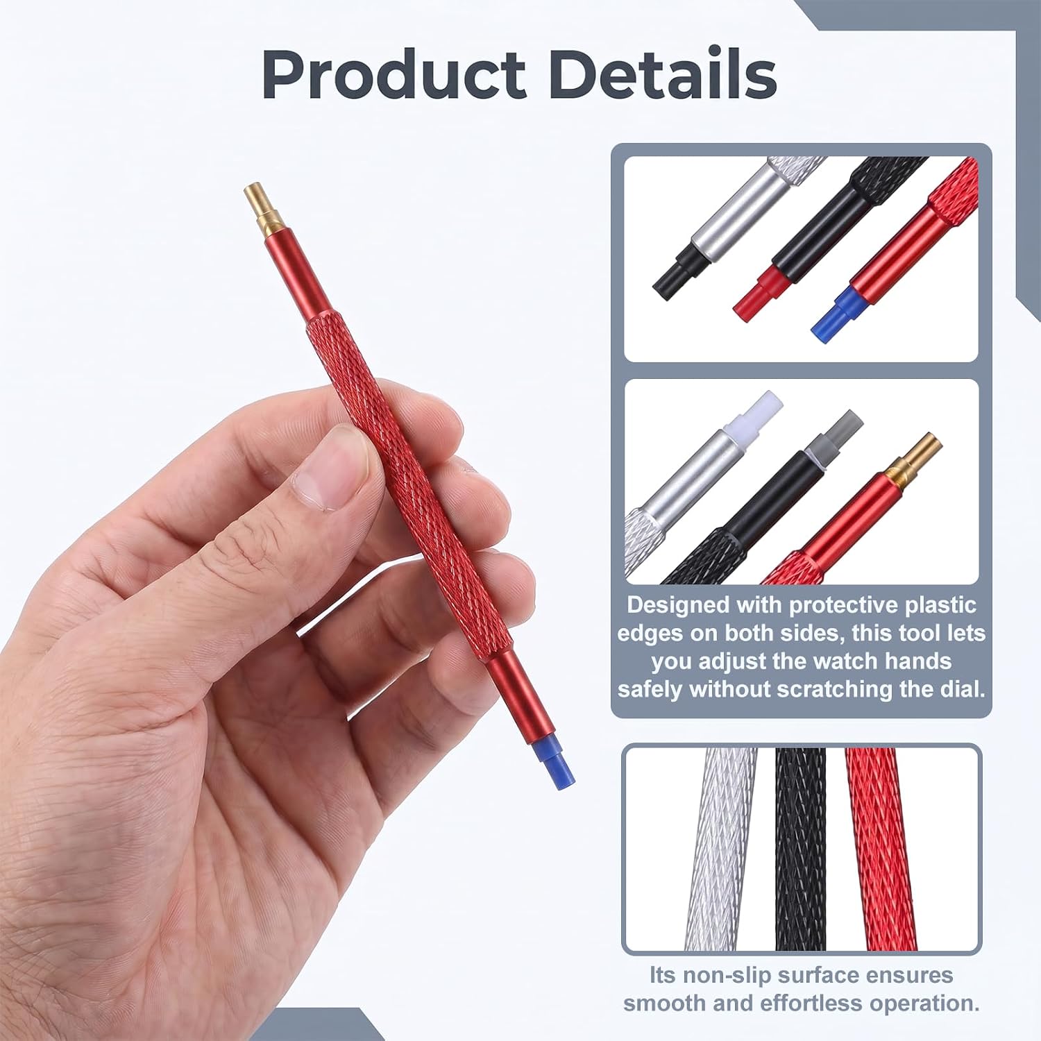 8 Pcs Watch Hands Repair Tool Kit, Wristwatch Hand Presser Tool