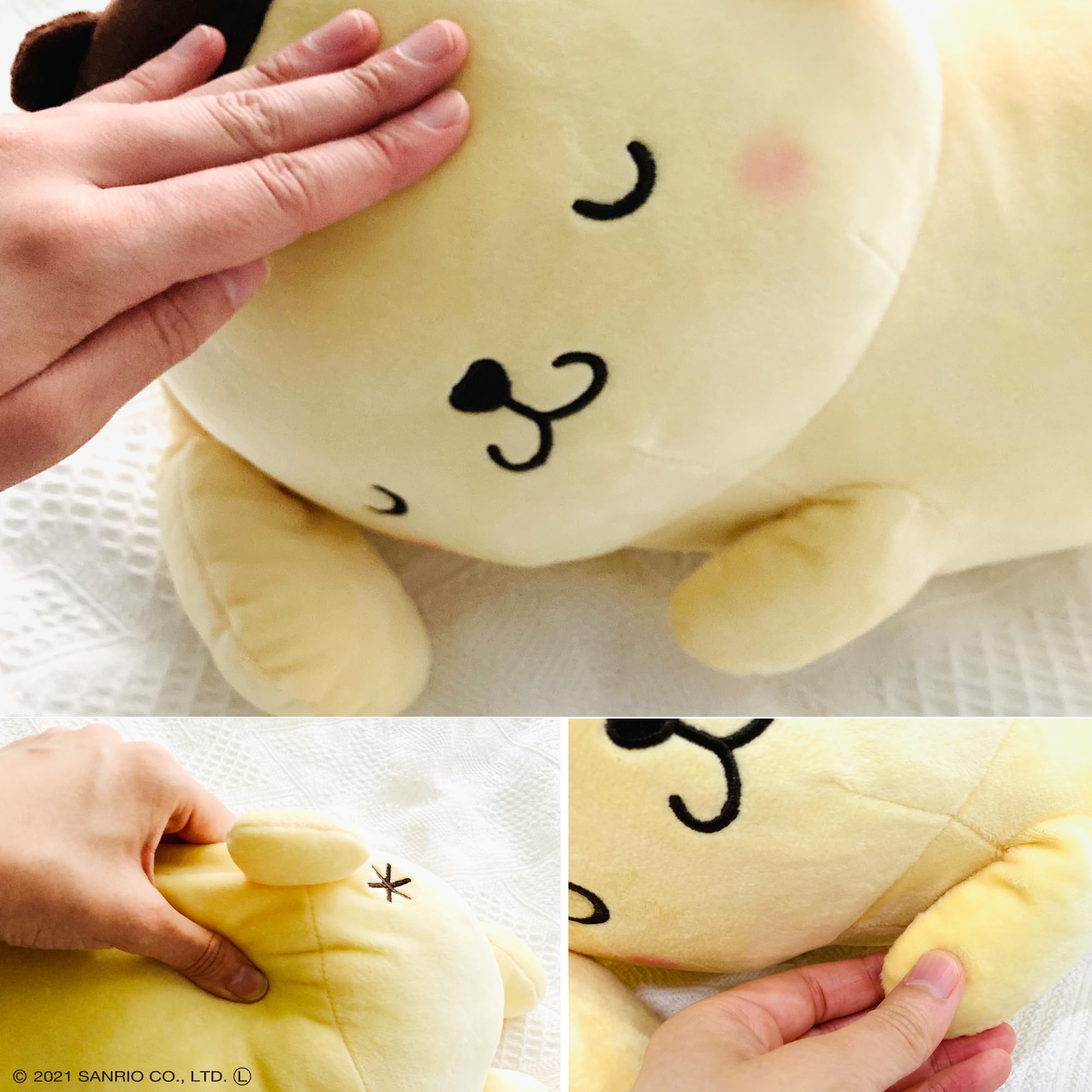 Amazon.co.jp: MORIPiLO 抱き枕 サンリオ ポムポムプリン 【 滑らかな