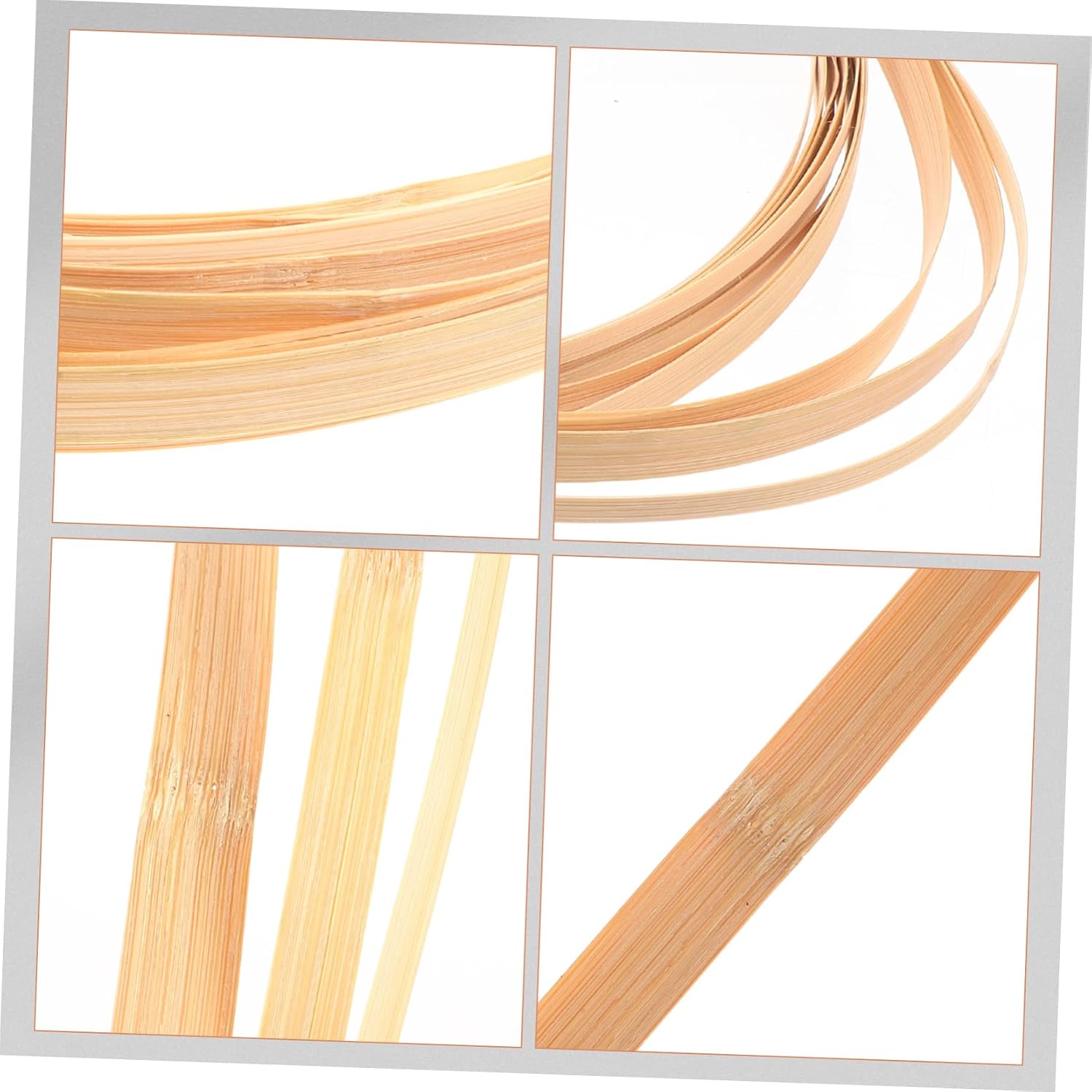BEBEMOKO 3rolls Natural Rattan Weaving Material for Crafts Meters of Handmade Bar Making Supplies Suitable for Flower Pots Rattan and Home Decor