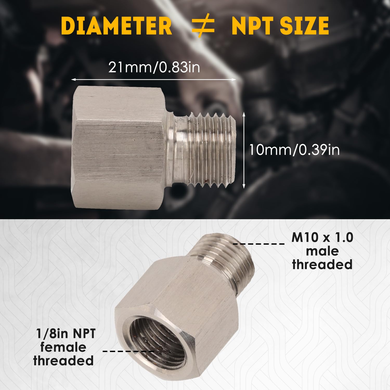 Gomito Idraulico 10 Pezzi Gomito Filettato Push Fit 1/2" X 1/2" NPT Maschio In Ottone Senza Piombo - XFITTING Gomiti Filettati Senza Piombo - Foto 8