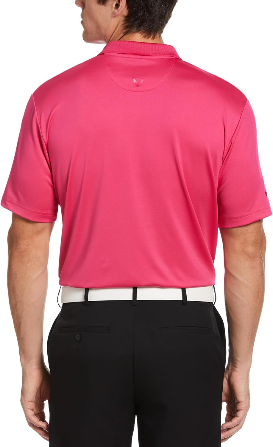 Callaway Mens Solid Opti-dri Short Sleeve Stretch Golf Polo, Sun Protection, Moisture-Wicking (Available in Big & Tall)