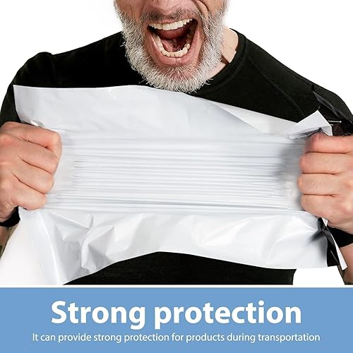 Miniatura 128 de Metronic Sobres de polietileno de 12 x 15.5 pulgadas, paquete de 100 bolsas de envío, bolsas de correo adhesivas fuertes, impermeables y a prueba