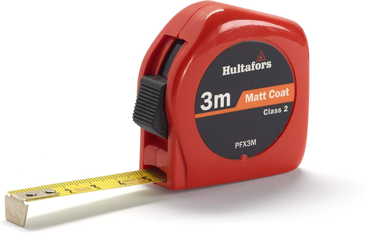 Hultafors 366003 "PFX 3M" Short Steel Tape - Black/Grey