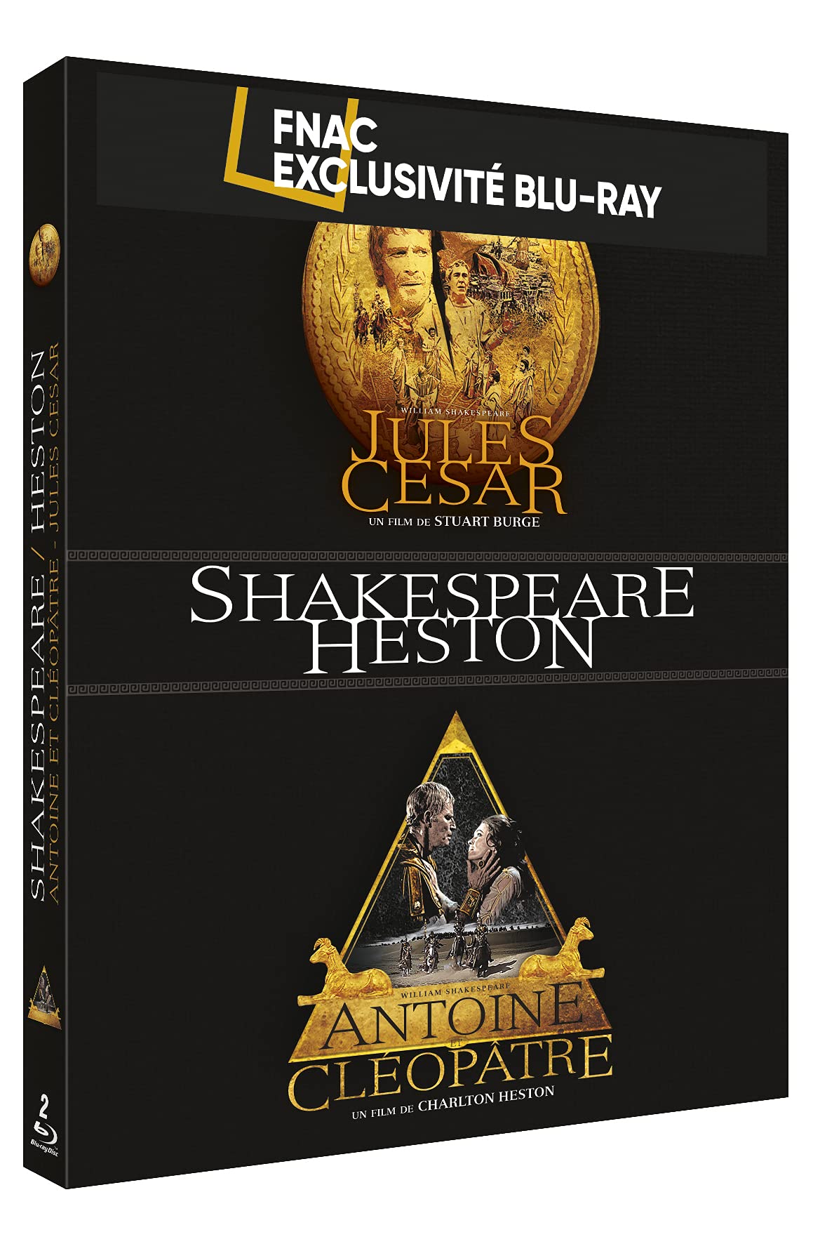 Jules César + Antoine et Cléopâtre [Blu-Ray]
