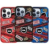 ベビモン グッズ スマホケース iPhone用 携帯ケース ベイビーモンスター BATTER UP SHEESH ベビモン ルカ パリタアヒョン 応援グッズ スマホカバー 携帯カバー 非公式 (15Pro,C) [並行輸入品]