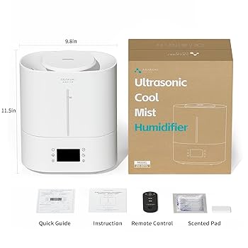 Amazon.com: ASAKUKI Humidifiers for Bedroom Large Room, 4L