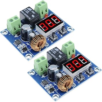 2PCS الرقمية الجهد المنخفض حامي 12 V-36 V قطع التبديل قطع أكثر من وحدة حماية التفريغ لحمض الرصاص شاحن بطارية الليثيوم لوحة للطاقة الشمسية نظام الإضاءة العربة