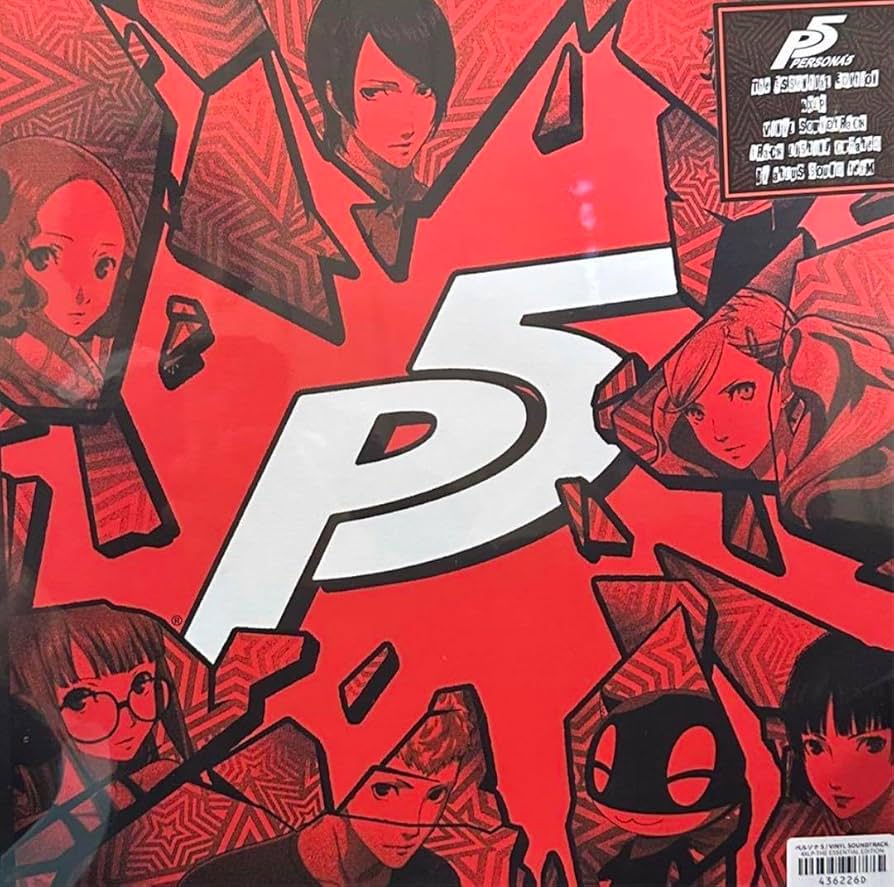 未開封 ペルソナ5 VINYL SOUNDTRACK 4XLP-THE iam8bit | Persona