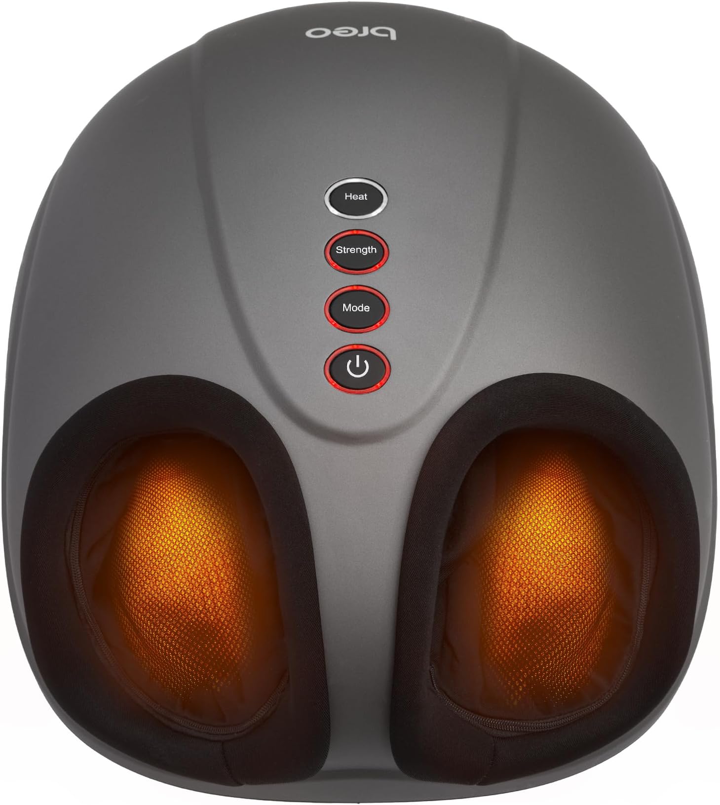 BreoiFoot Foot Massager with Heat, Shiatsu Foot Massager Machine with Air Compression, Deep Tissue Kneading Massage for Revitive Circulation Booster, Gift for Men & Women