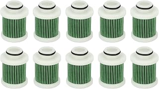 Carlgelrag 10X 6D8-WS24A-00 Filtro de Combustible para F40A F50 T50 F60 T60 F70 F90 F115 Accesorios Marinos Fueraborda