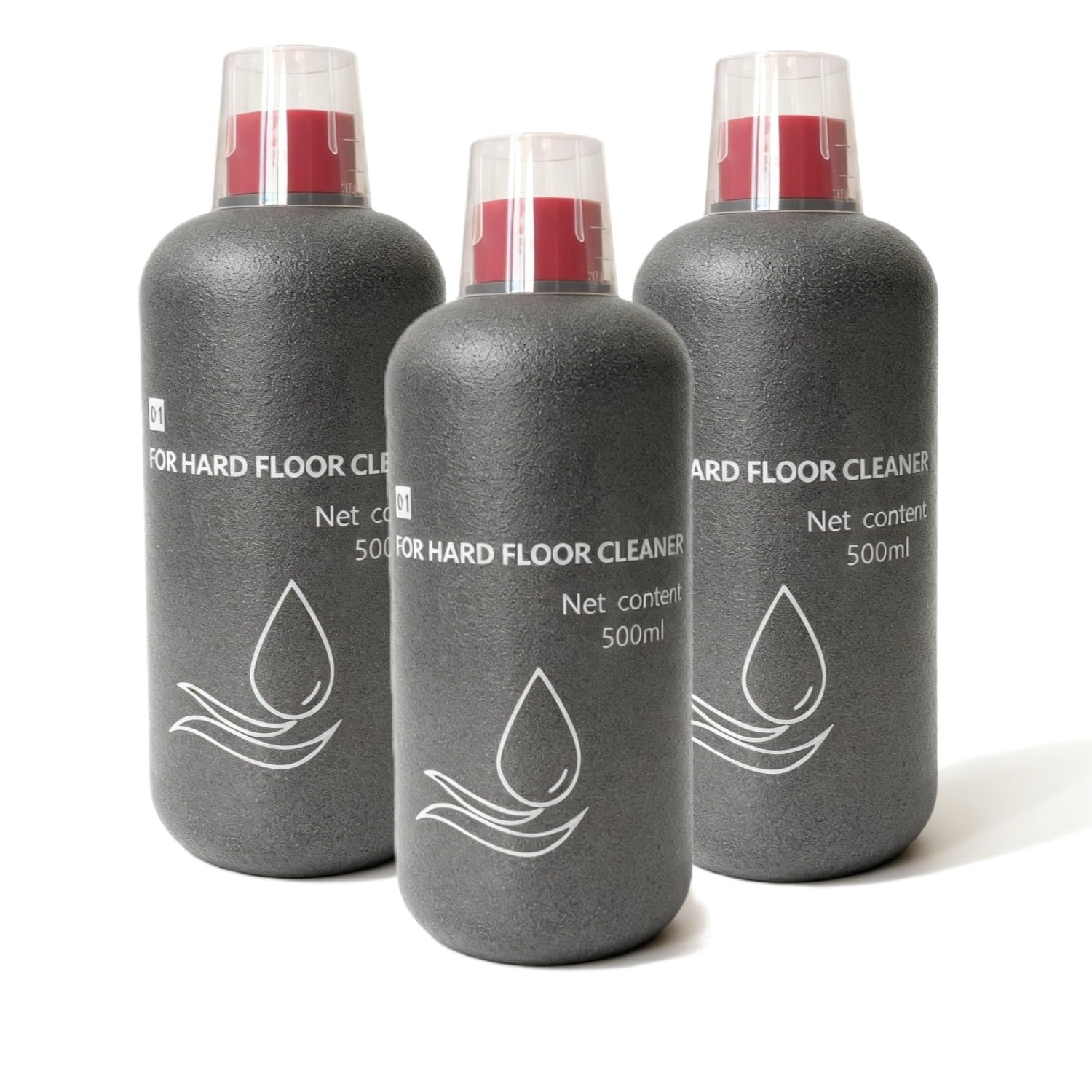 Limpiador para suelos duros (compatible con Dyson Wash G1/serie Nautik), 500 ml - Fórmula de baja espuma y secado rápido, segura para mascotas y niños(500ml*3)
