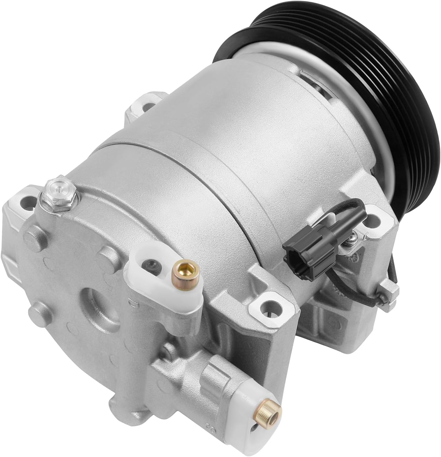 ECCPP A/C Compressor with Clutch Fit for Nissan Altima 2.5L 2002 2003 2004 2005 2006 AC Compressor Rapid Cooling DKS17D