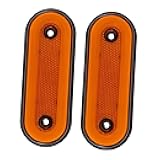 Cabilock 2pcs High Brightness LED Trailer Marker Lights Weatherproof Towing Lights for Trucks and Heavy Duty Vehicles Easy Installation