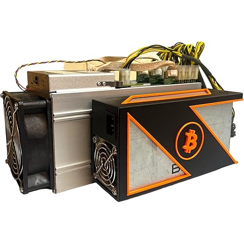 APW3++ Power Supply Mount for Antminer S9 Bitcoin Miner (Black)