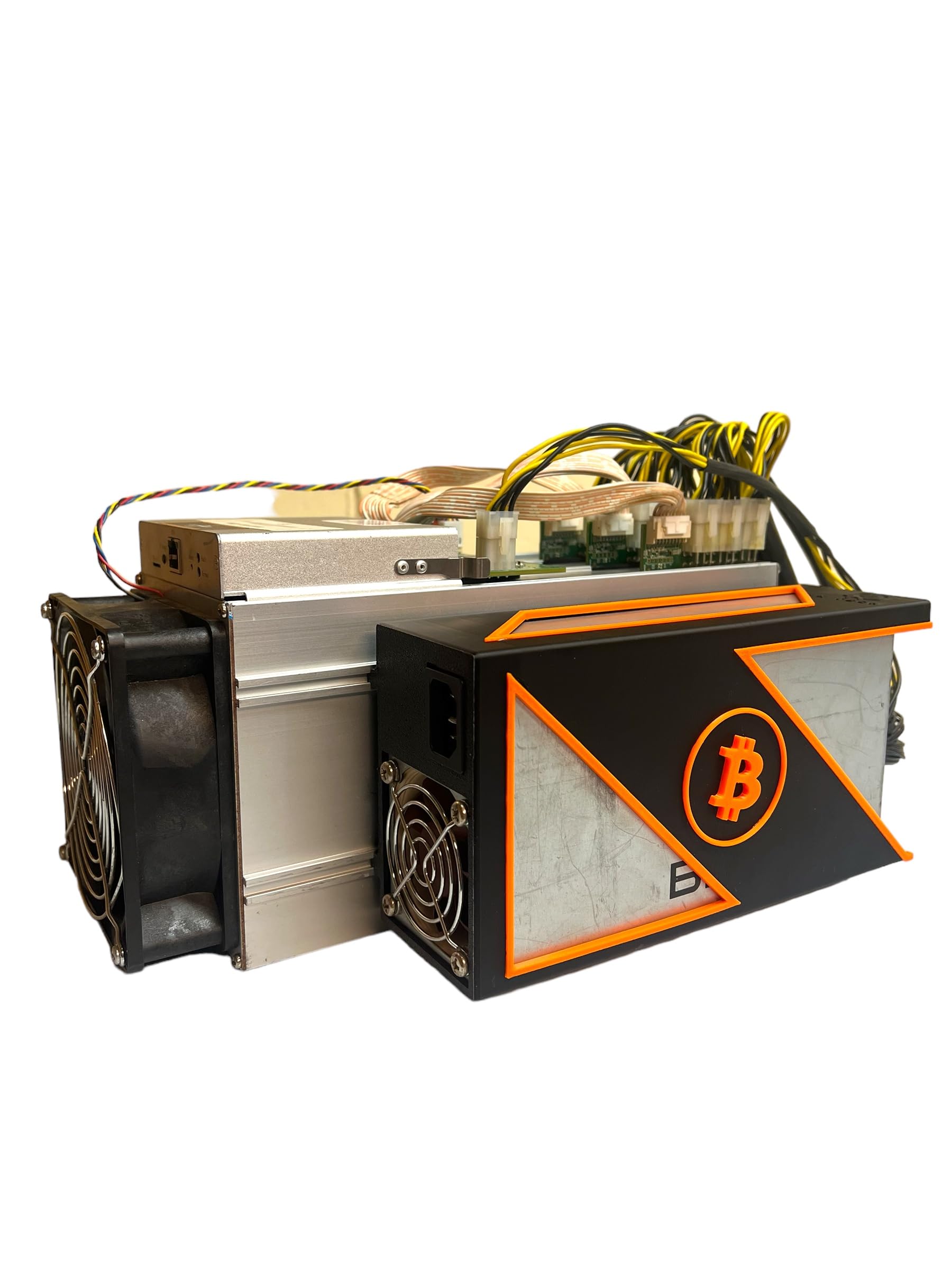 APW3++ Power Supply Mount for Antminer S9 Bitcoin Miner (Black)