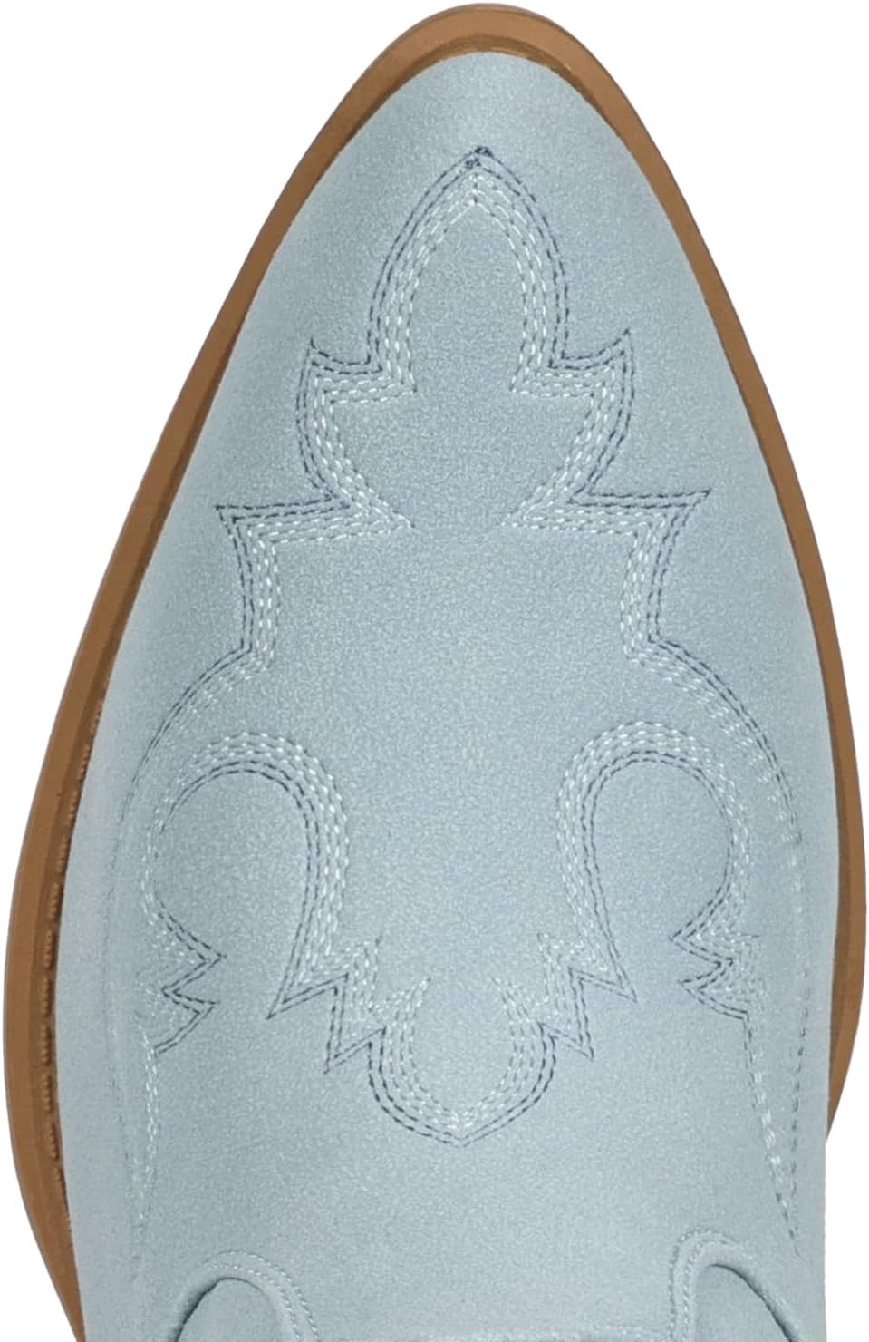 IXU Cowboy Boots for Women Ankle Cowgirl Boots Pointed Toe Short Western Booties - Image 4