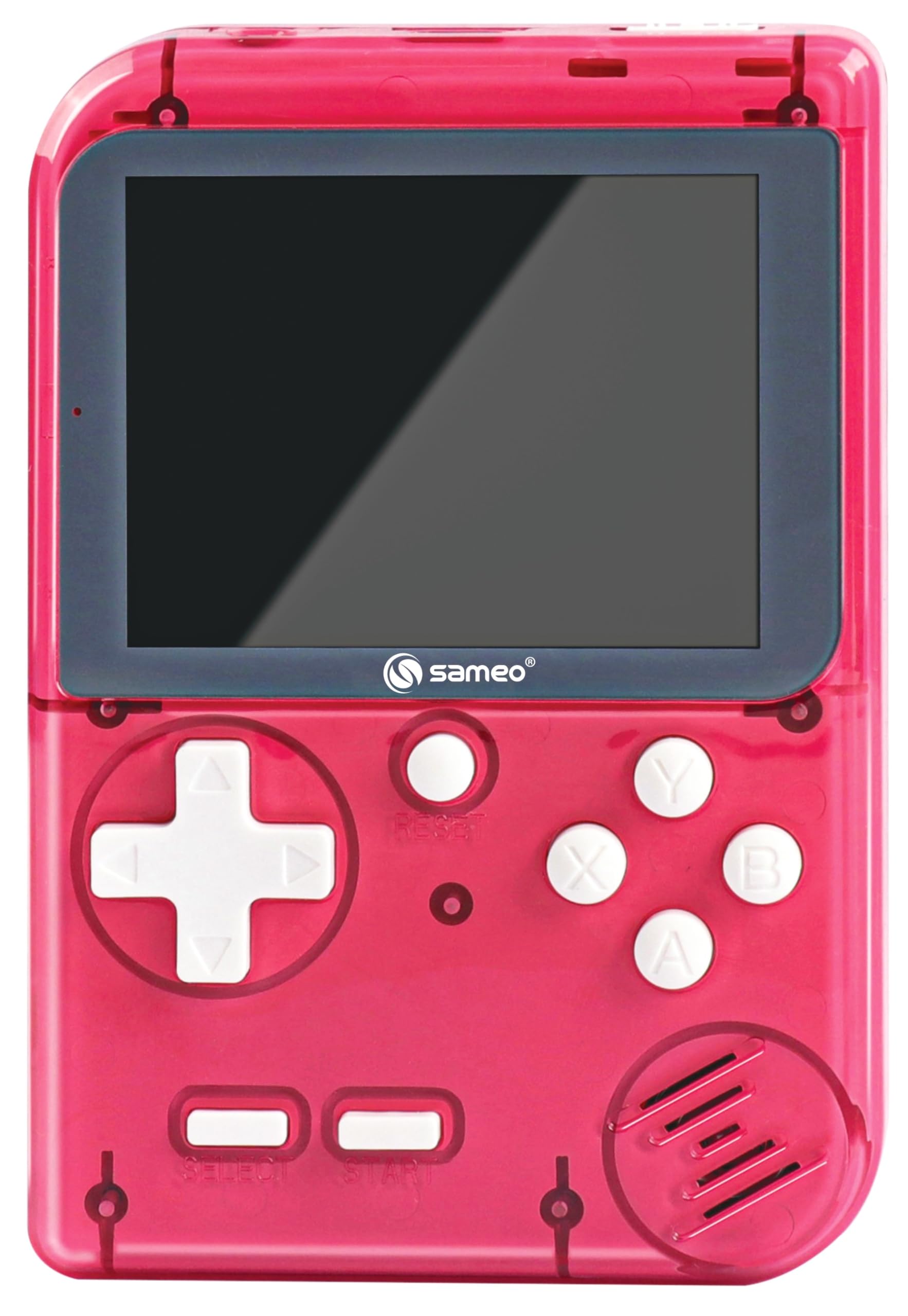Sameo Handheld Video Game Console, Dreamboy Retro Mini Game with 500 Classic Retro Game TV Compatible for Kids, Rechargeable 8 Bit Classic (Ice Red)-image-27