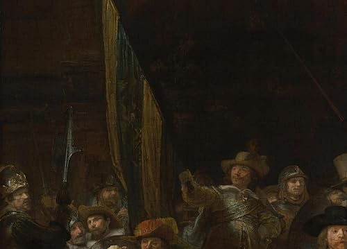 Miniatura 4 de Rompecabezas para adultos de 1000 piezas  La vigilancia nocturna  Rembrandt Van Rijn