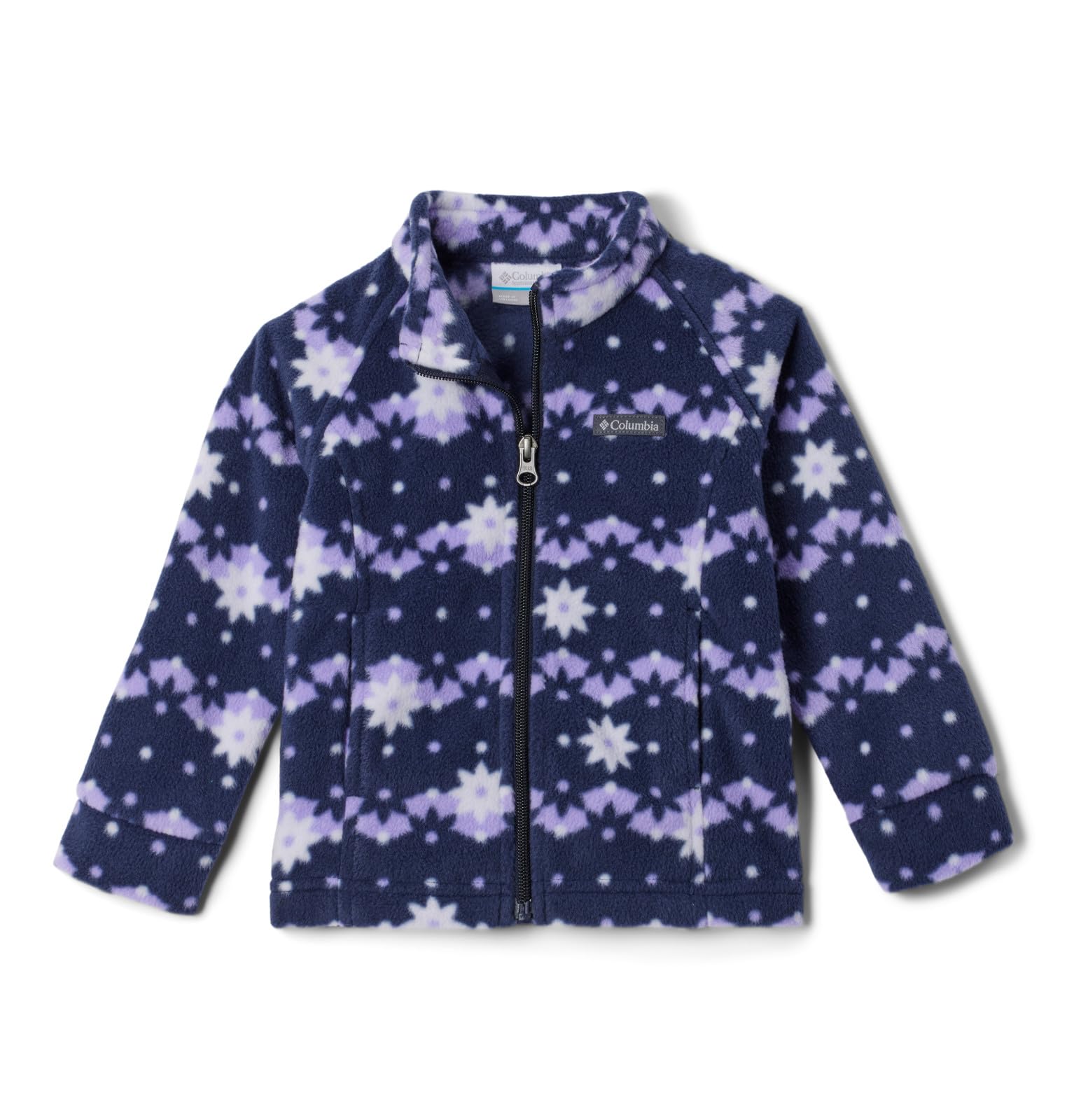 Columbia Youth Girls Benton Springs II Printed Fleece Jacket