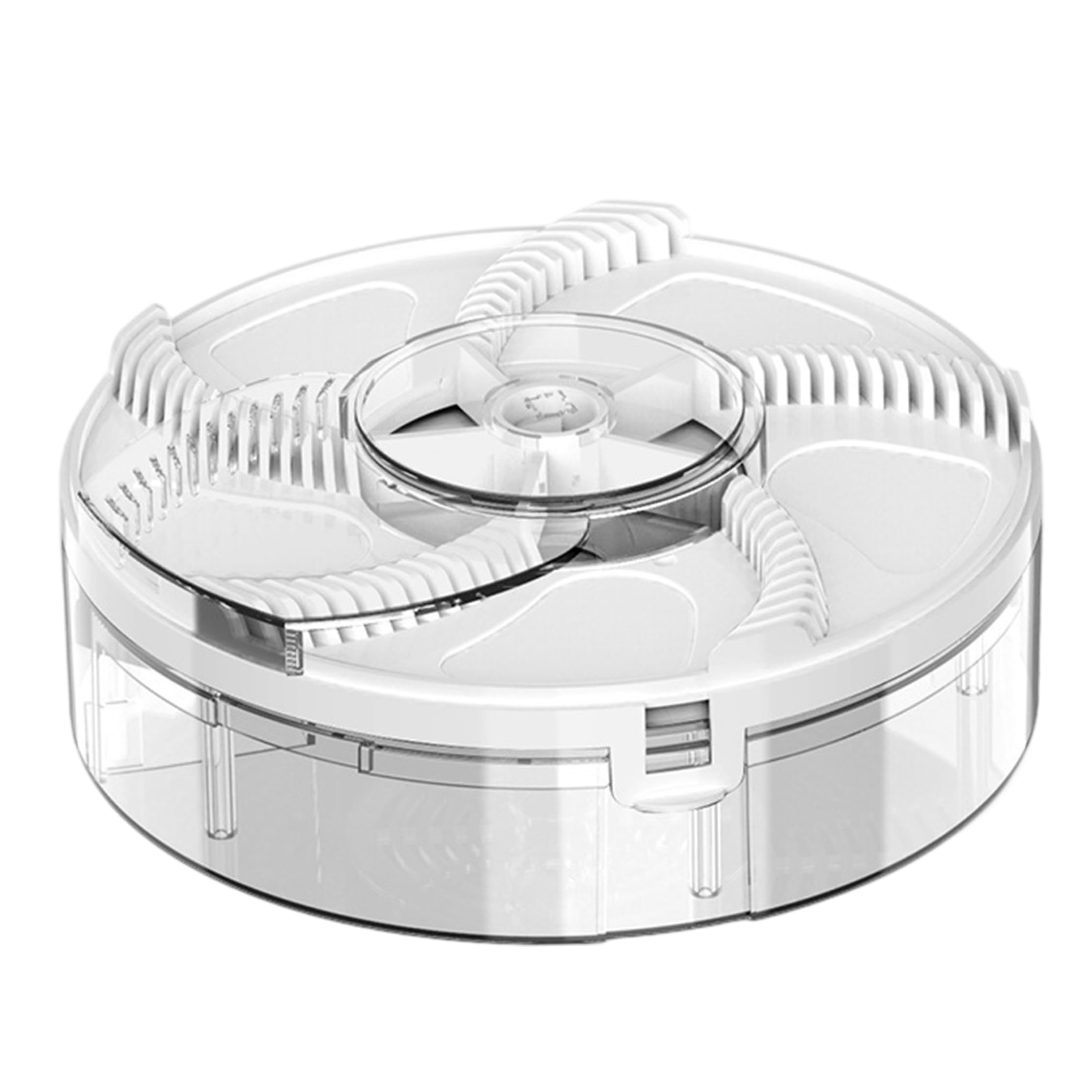 Perodlly Electric Fly Trap, 360° Rotating Automatic Fly Catcher With Anti-escape Design, Quiet Usb-powered Indoor/commercial Trap, White.
