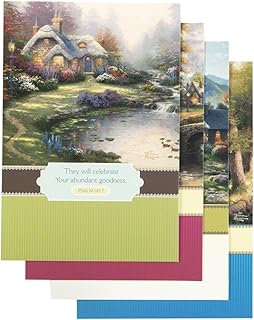 DaySpring - Inspirational Boxed Cards - Thomas Kinkade - Thinking of You - Cottage - 51729,Multi
