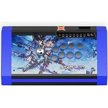 qanba Q3 Obsidian Arcade Joystick StarWard Edition for PC Quumba Q3 Obsidian Arcade Joystick Star Wings Edition PC متوافق مع اللعبة موضوع حصري اسم البطاقة شخصية ملصق