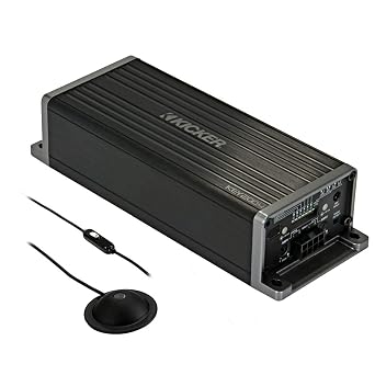 Kicker 47KEY2004 Key 4-Channel DSP Smart Amplifier, 4x50W