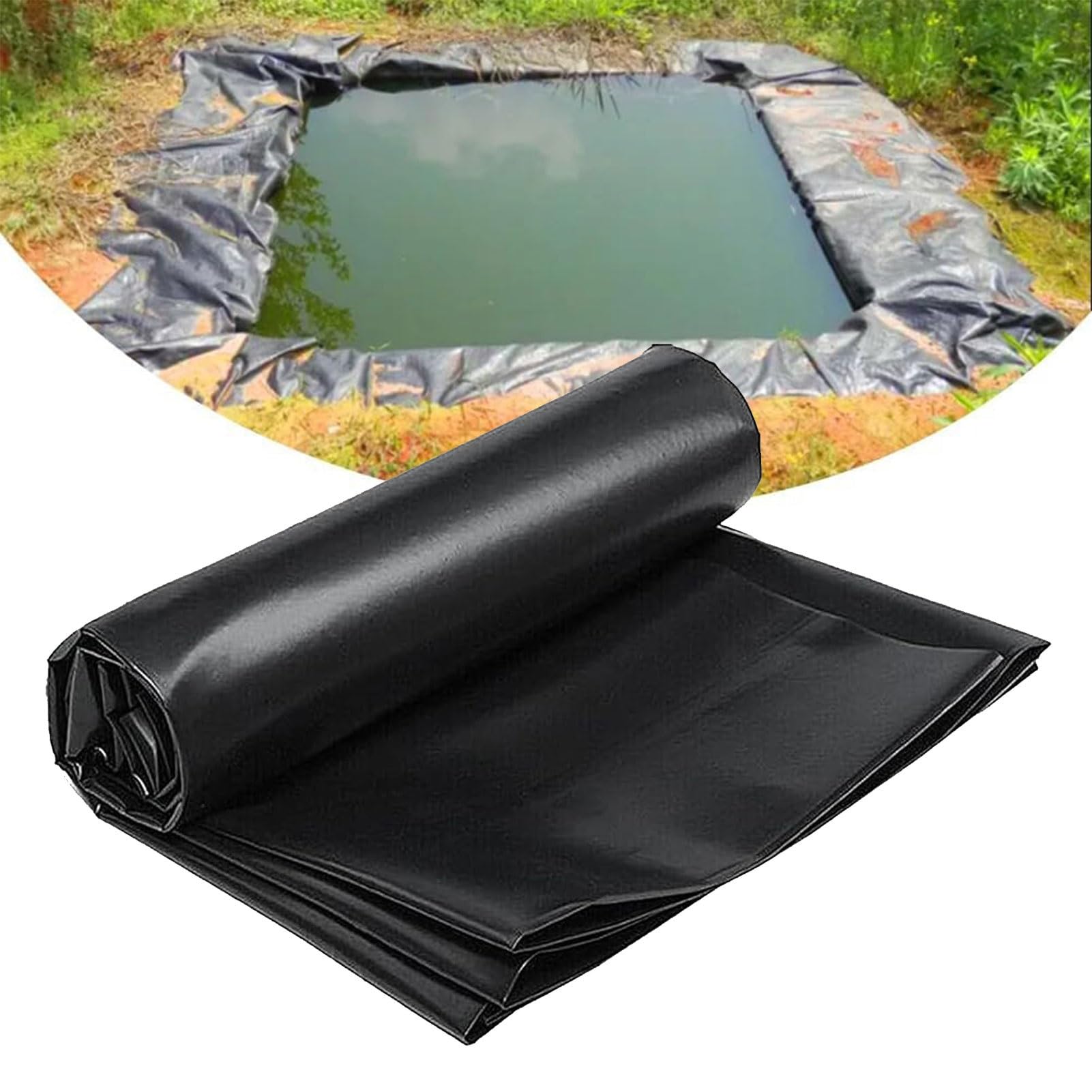 Membrane de piscines de jardin en PEHD pour grand étang extérieur