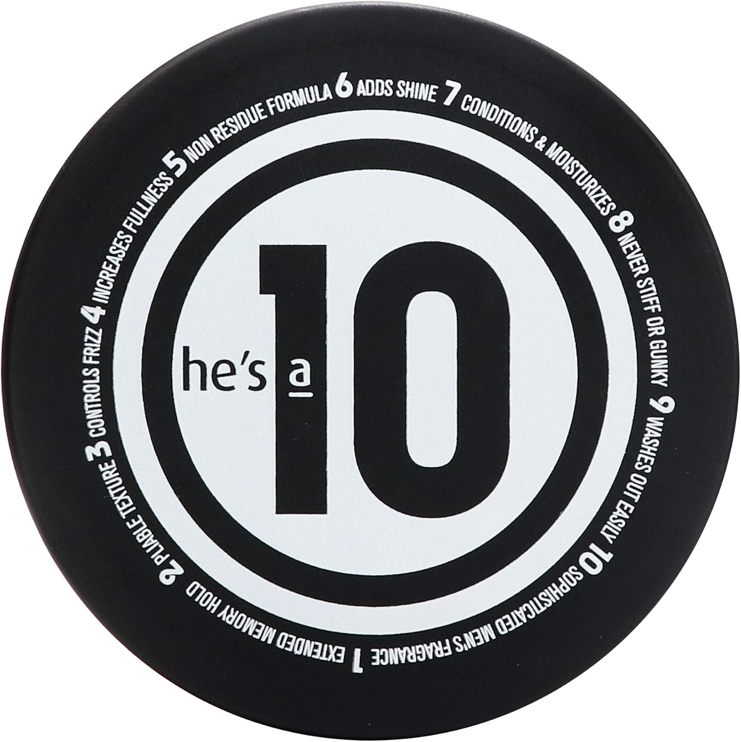 It's a 10 He's miracle pliable paste, 2 Fl Oz