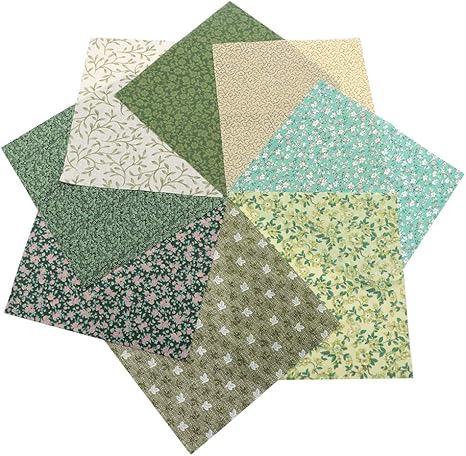 Amazon 綿100 布生地 花柄 手芸生地 手作り キットパッチワーク布 おしゃれ ハンドメイド 手芸用 裁縫 24 26cm 8枚セット グリーンb 布 生地 通販 Amazon 綿100 布生地 花柄 手芸生地 手作り キットパッチワーク布 おしゃれ ハンドメイド 手芸用 裁縫 24 26cm 8枚セット グリーンb 布 生地 通販