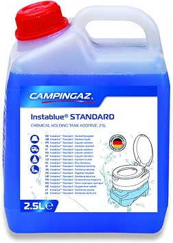 Campingaz Instablue Standard 2.5 Litre Sanitary Fluid for Waste Water Tank Camping Toilet, Sanitary Additive for Chemical Toilet, Toilet Additive for Motorhome