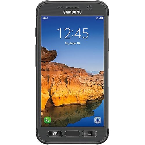 Samsung Galaxy S7 Active G891A 32GB Unlocked GSM Shatter,Dust and Water Resistant Smartphone w/ 12MP Camera - Titanium Gray