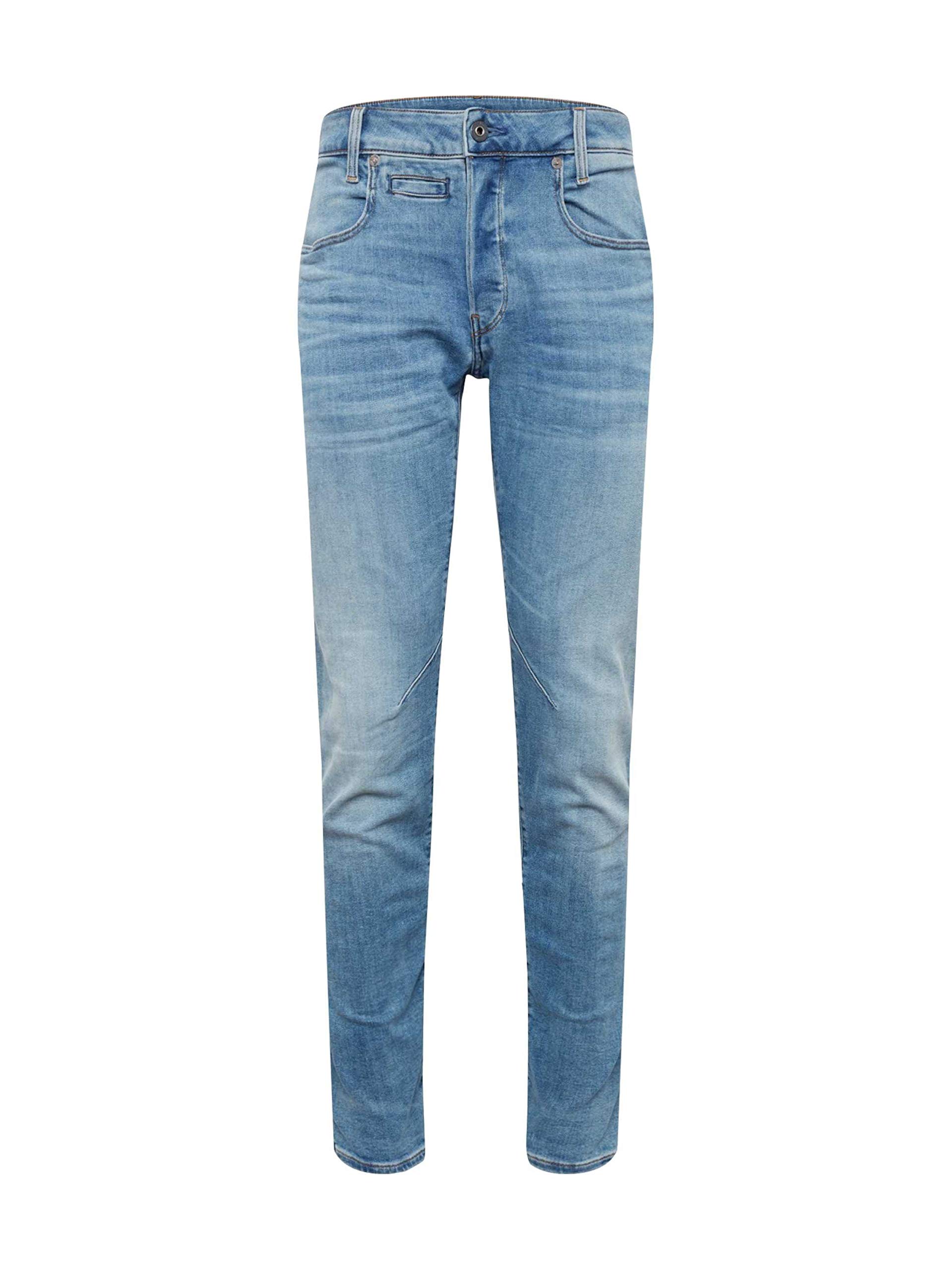 G-STAR RAW Men's D-STAQ 5-Pocket Slim Jeans, Blue (Lt Indigo