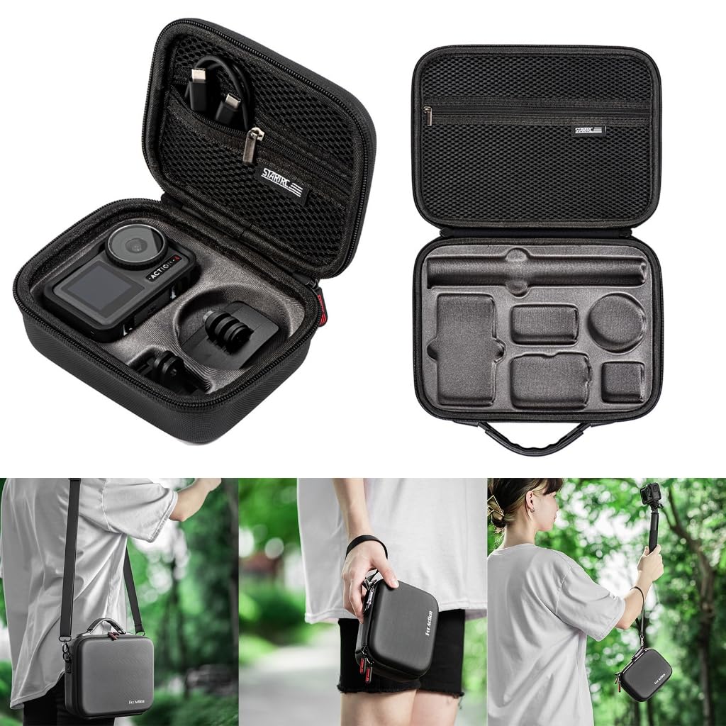 Portable Hard Case for Osmo Action 4 Camera Travel Carrying Storage Bag