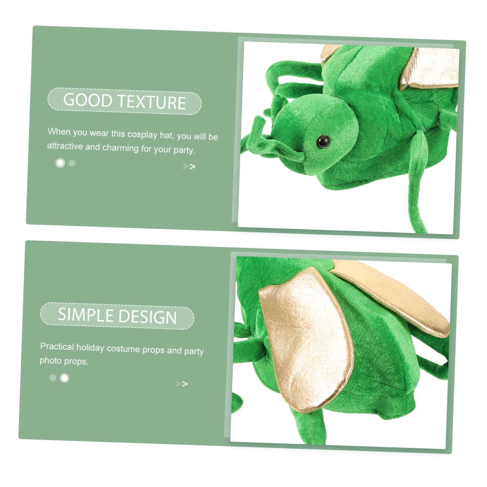 DECHOUS 4piezas Sombrero De Diseño Animal Para Fiestas Accesorio Divertido De Cartoon Para Celebraciones Headdress De Rendimiento De Animales Para Eventos y Fotografía