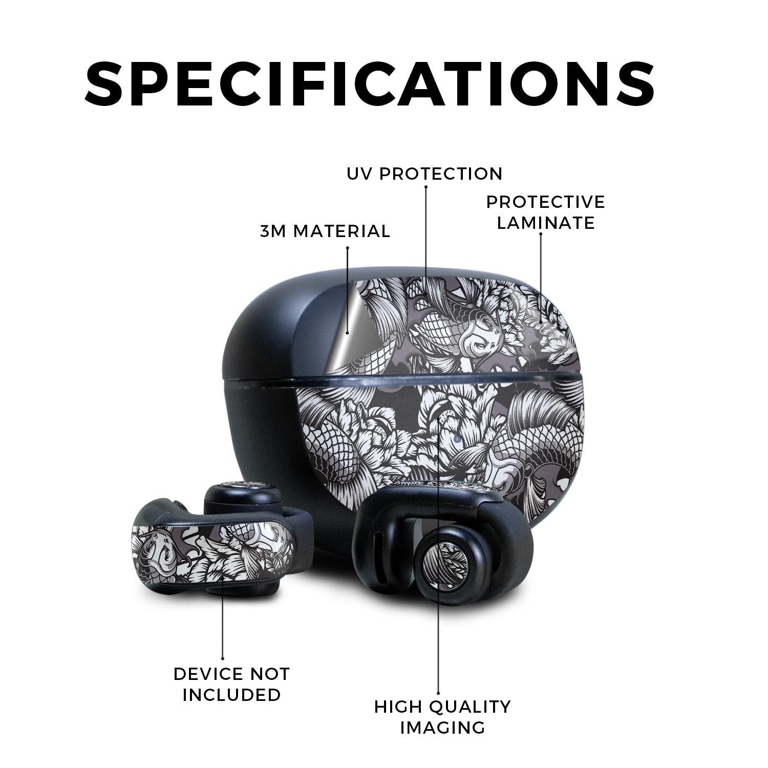 Amazon.com: Skin Compatible with Bose Ultra Open Earbuds - Angry