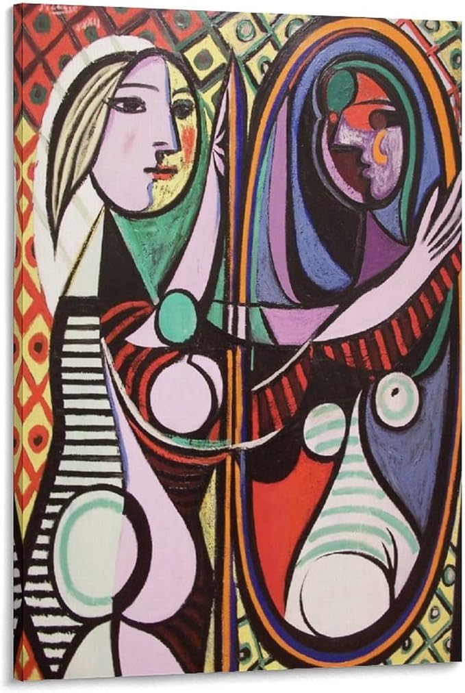 ピカソ 【読書する女の顔】大型額装 【公式通販】