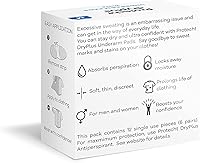 Vista 2 de Almohadillas antisudor, invisibles, cómodas, súper absorbentes, autoadhesivas para mantener las axilas secas, de un solo uso para hombres y mujeres